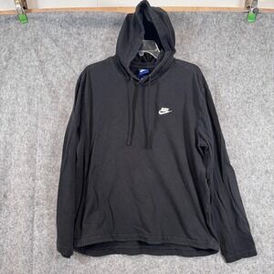 Vintage Nike Hoodie Sweatshirt Embroidered Swoosh Fleece Y2K Womens XL